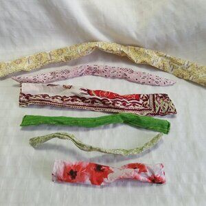 Set C : 6 handmade hair accessories multifunctional twist for ponytails -